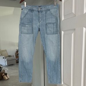 Citizens of Humanity Relaxed Fit Jeans in Light Blue 27